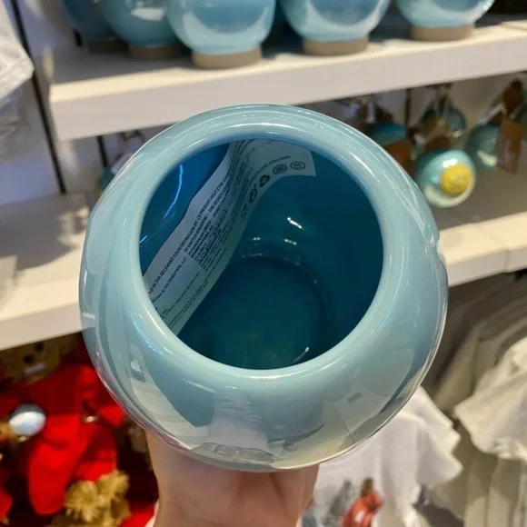 Star Wars Galaxy's Edge Life Day Orb Mug Wookiee Celebration Blue Coffee Cup - Picture 9 of 13